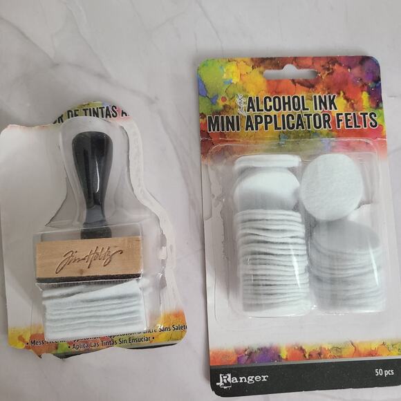 Tim Holtz Ranger Alcohol Ink Applicator Felt & Ink Blending Foam - Picture 13 of 14